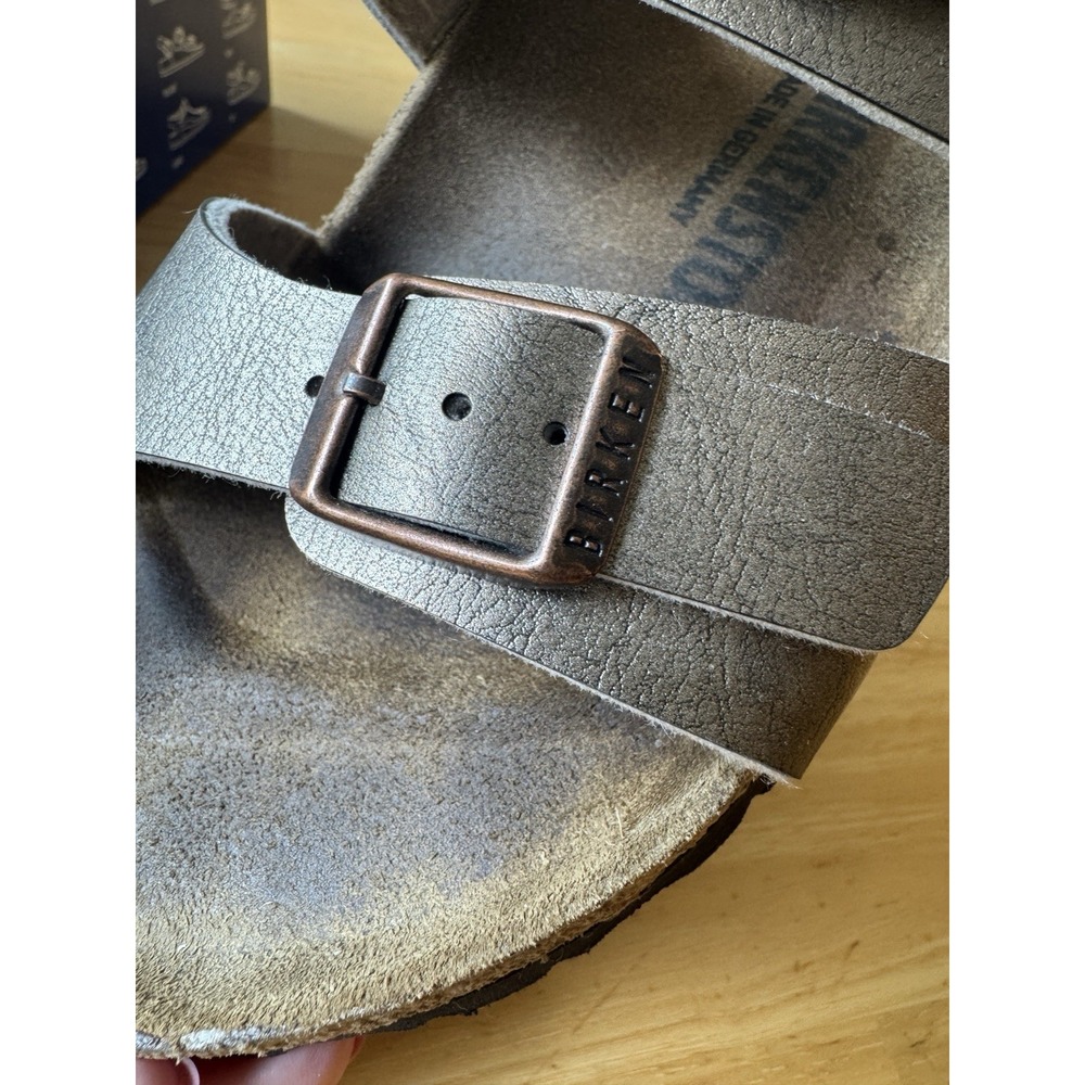 Birkenstock Sydney Graceful Taupe Women's Size EU 39 Narrow Fit Bronze Sandal - Picture 2 of 8